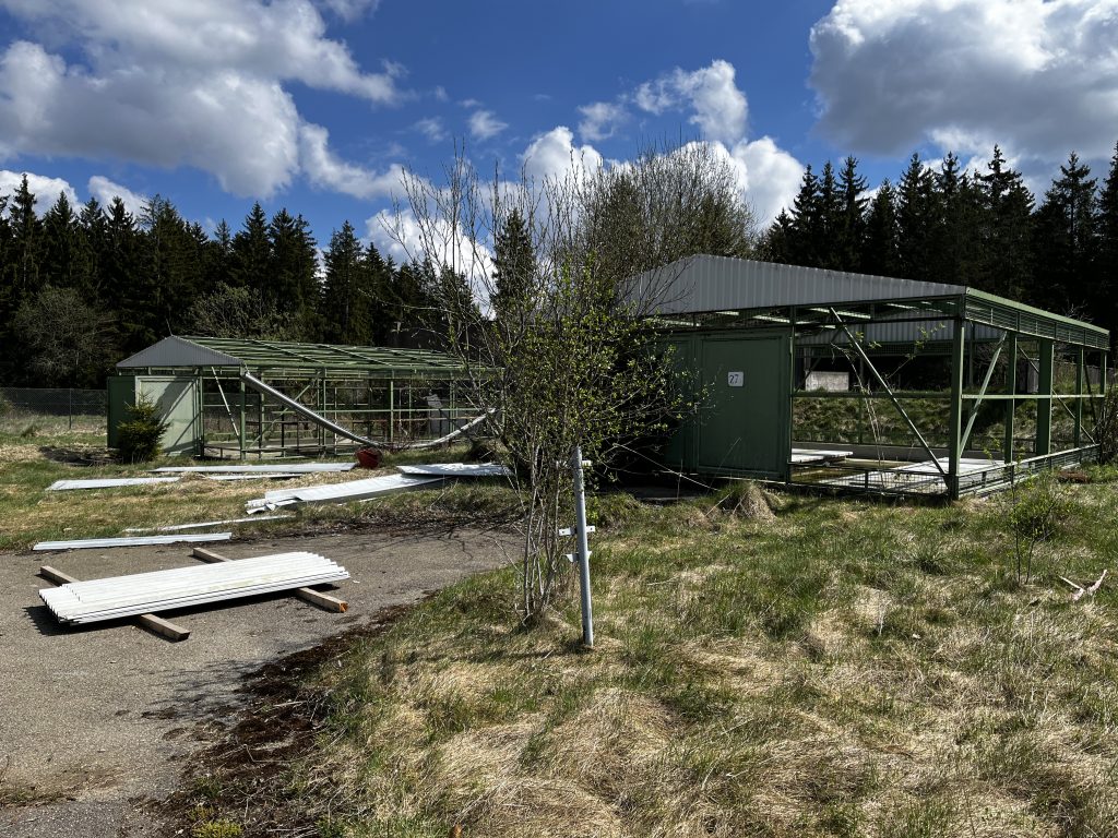 die ehemaligen Tanklager