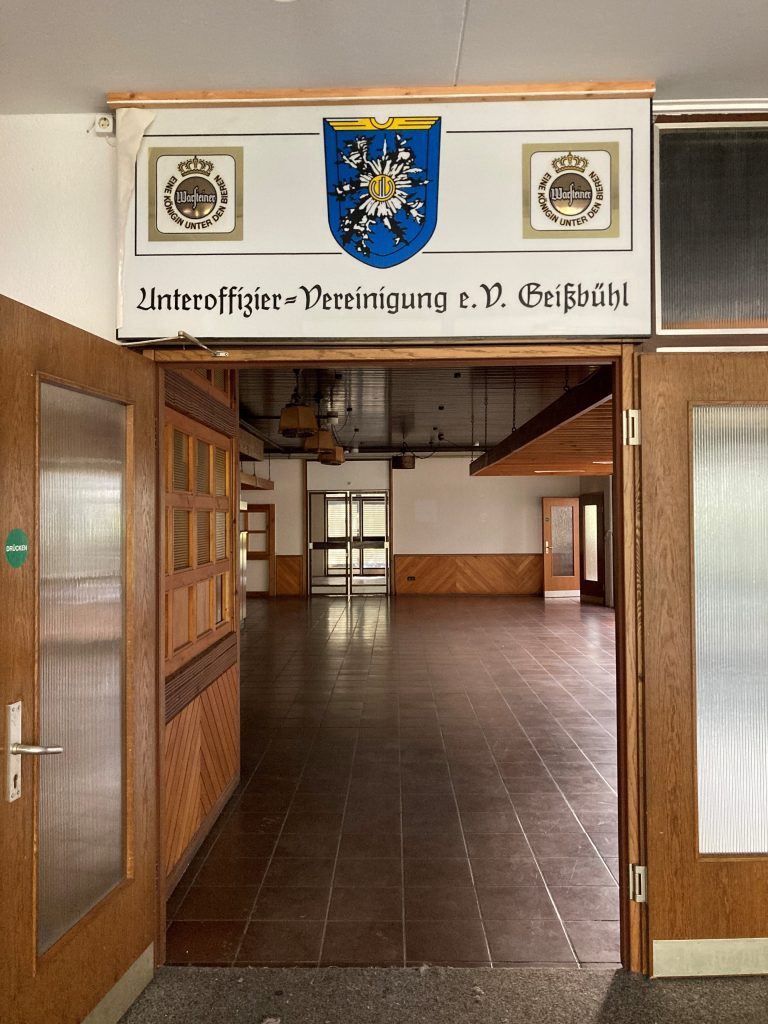 Schild Unteroffiziersvereinigung Geißbühö